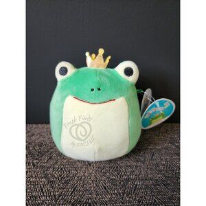 Squishmallows Baratelli the Frog with Crown 5 Inch Exclusive